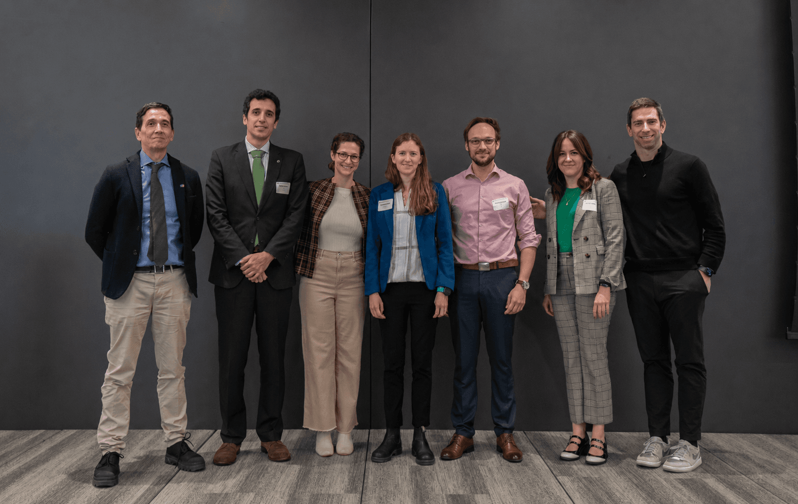 Firescape team presenting as a finalist at Avangrid's Startup Pitch Competition