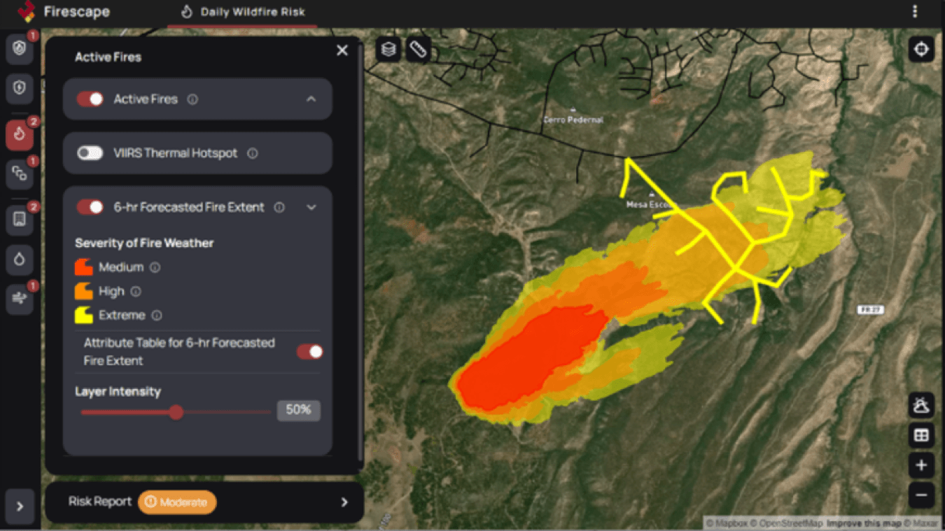 Firescape Featured by U.S. Department of Energy for FireMap Wildfire Risk Technology Powering Grid Resilience